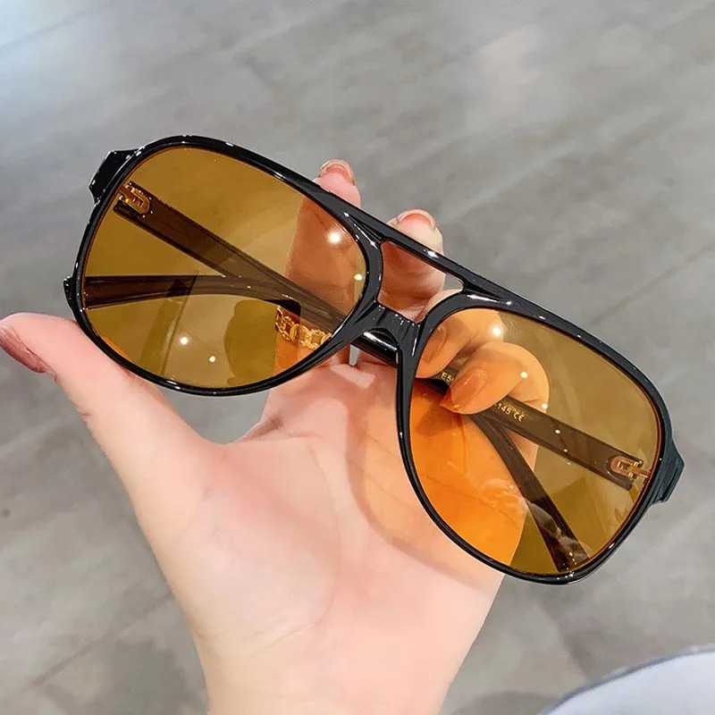 Vintage Fashion Glasses - نظارات شمسية كلاسيكية للرجال والنساء بإطار