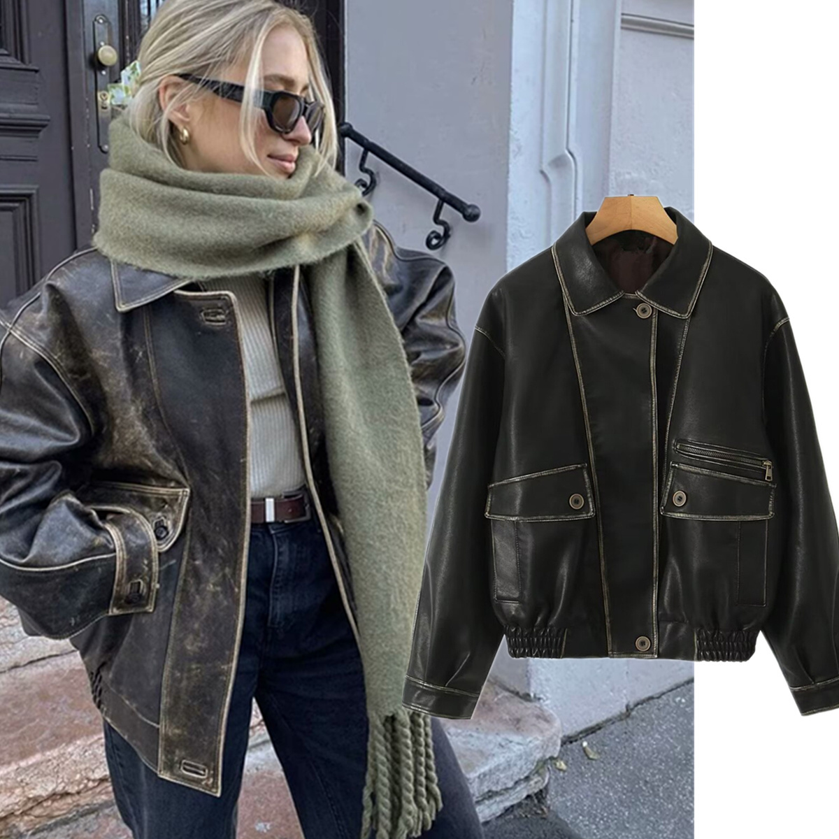 Vintage Fashion Bloggers - سترة نسائية للخريف والشتاء من Dave&Di