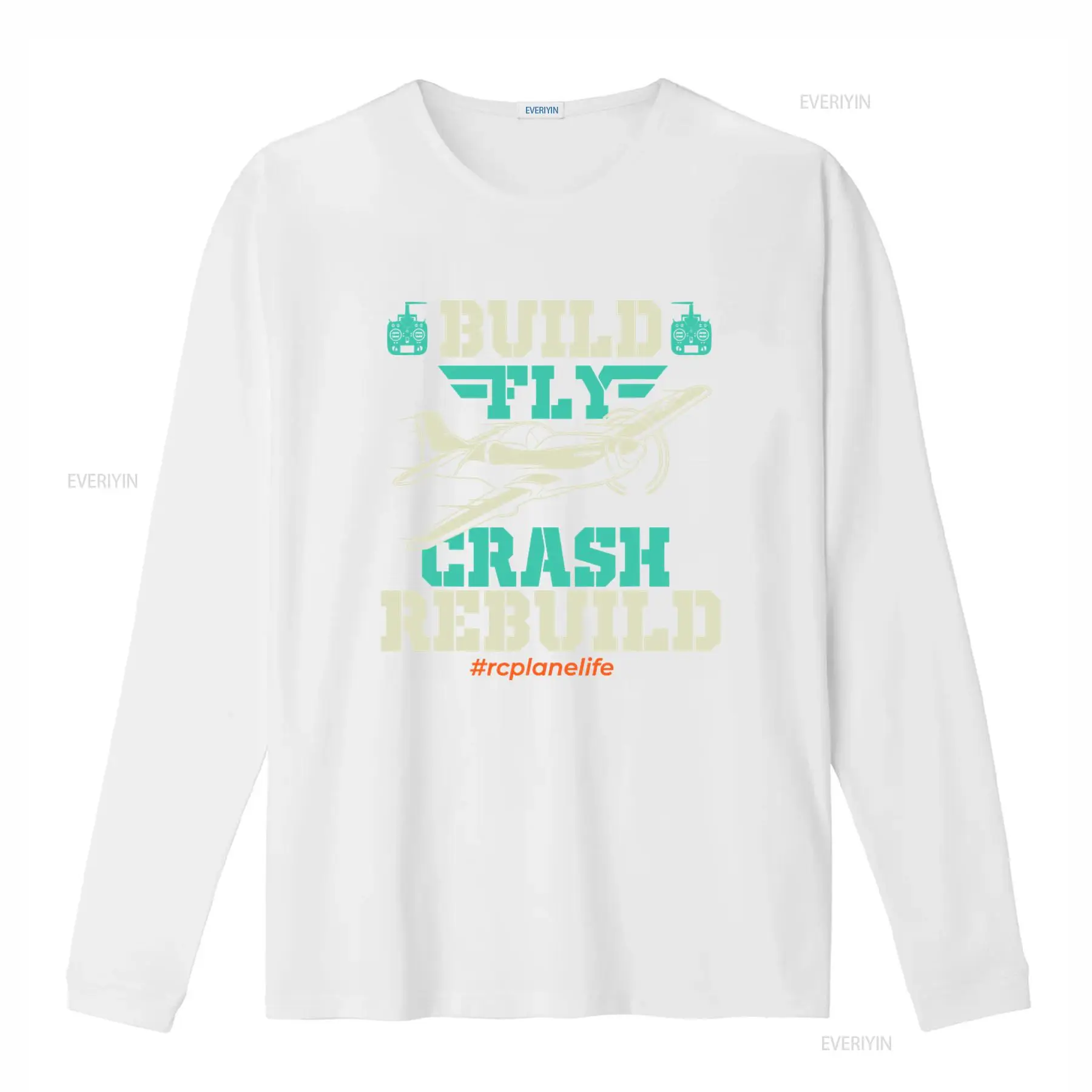 تي شيرت Build Fly Crash Rebuil - مراجعة Vintage Fashion Build وسعره
