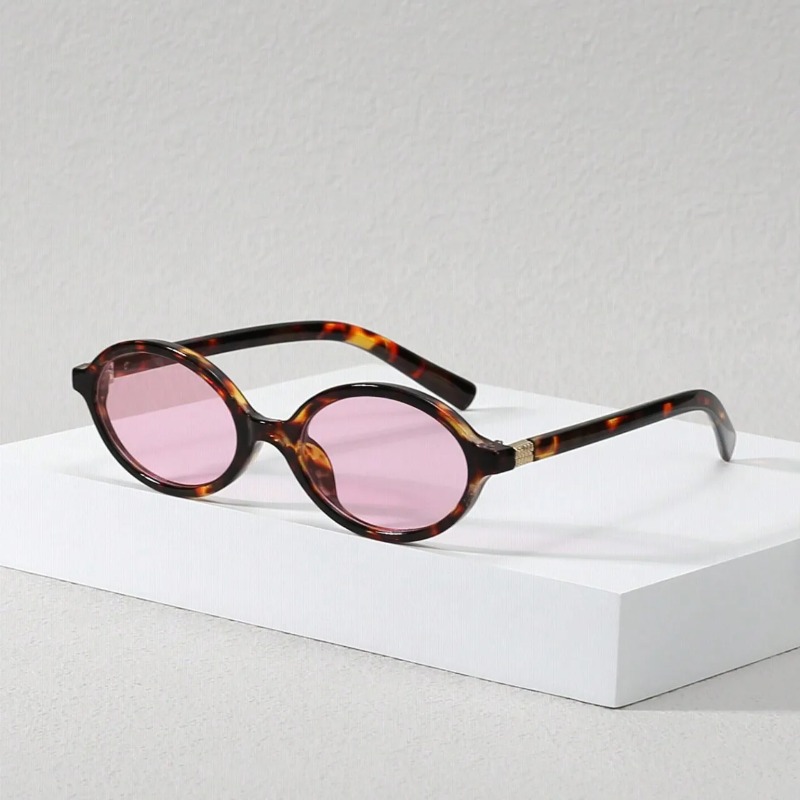 نظارات شمسية بيضاوية عتيقة الط - مراجعة Vintage Fashion Glasses وسعره
