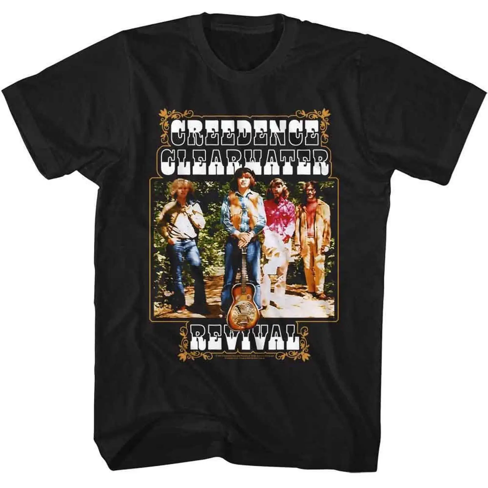 تي شيرت Creedence Clearwater R - مراجعة Vintage Fashion Revival وسعره