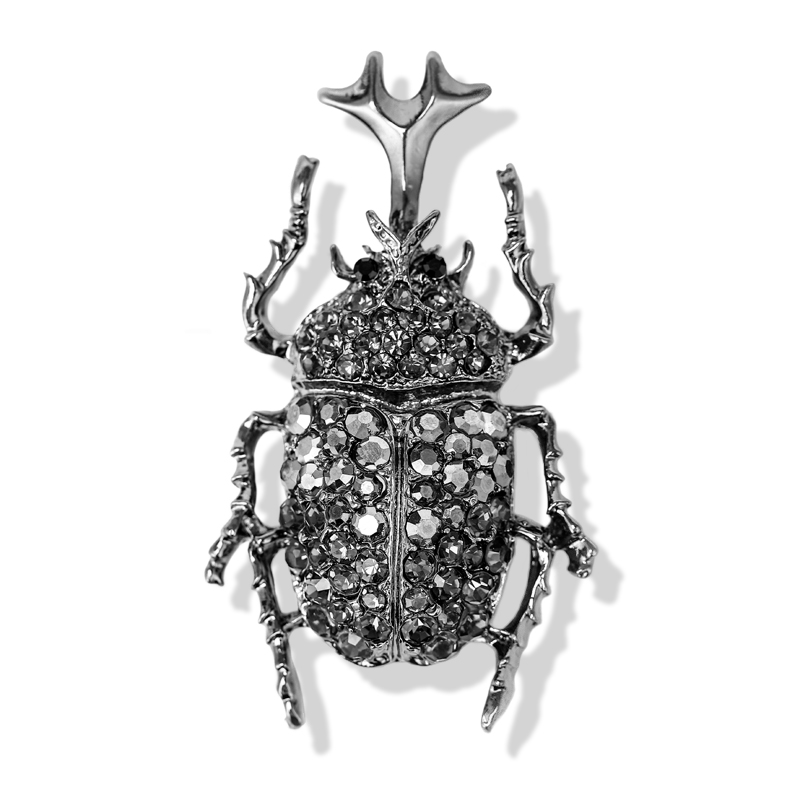 الراقية الخنافس المينا دبوس حج - مراجعة Vintage Fashion Bug وسعره