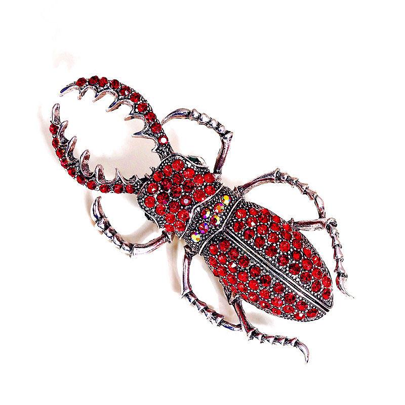 الراقية الخنافس المينا دبوس حج - مراجعة Vintage Fashion Bug وسعره