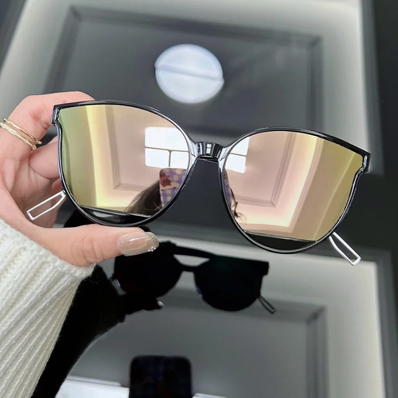 نظارات شمسية عصرية بتصميم عين  - مراجعة Vintage Fashion Glasses وسعره