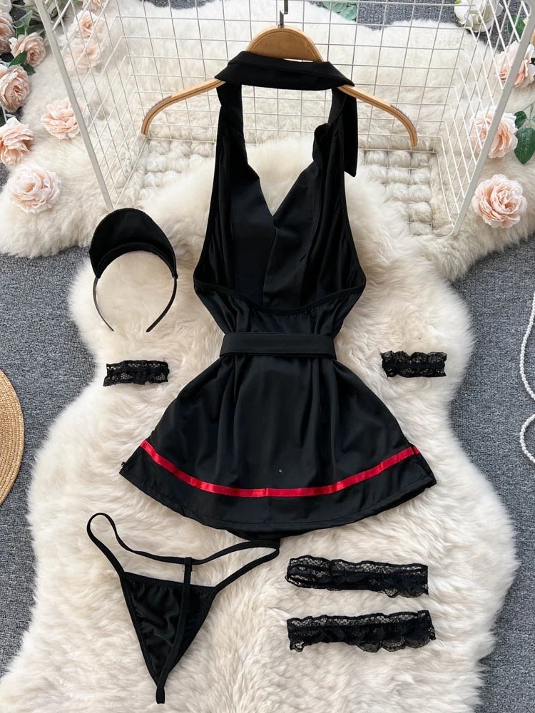 فستان لانجري نسائي مثير بتصميم - مراجعة Usa Vintage Fashion وسعره