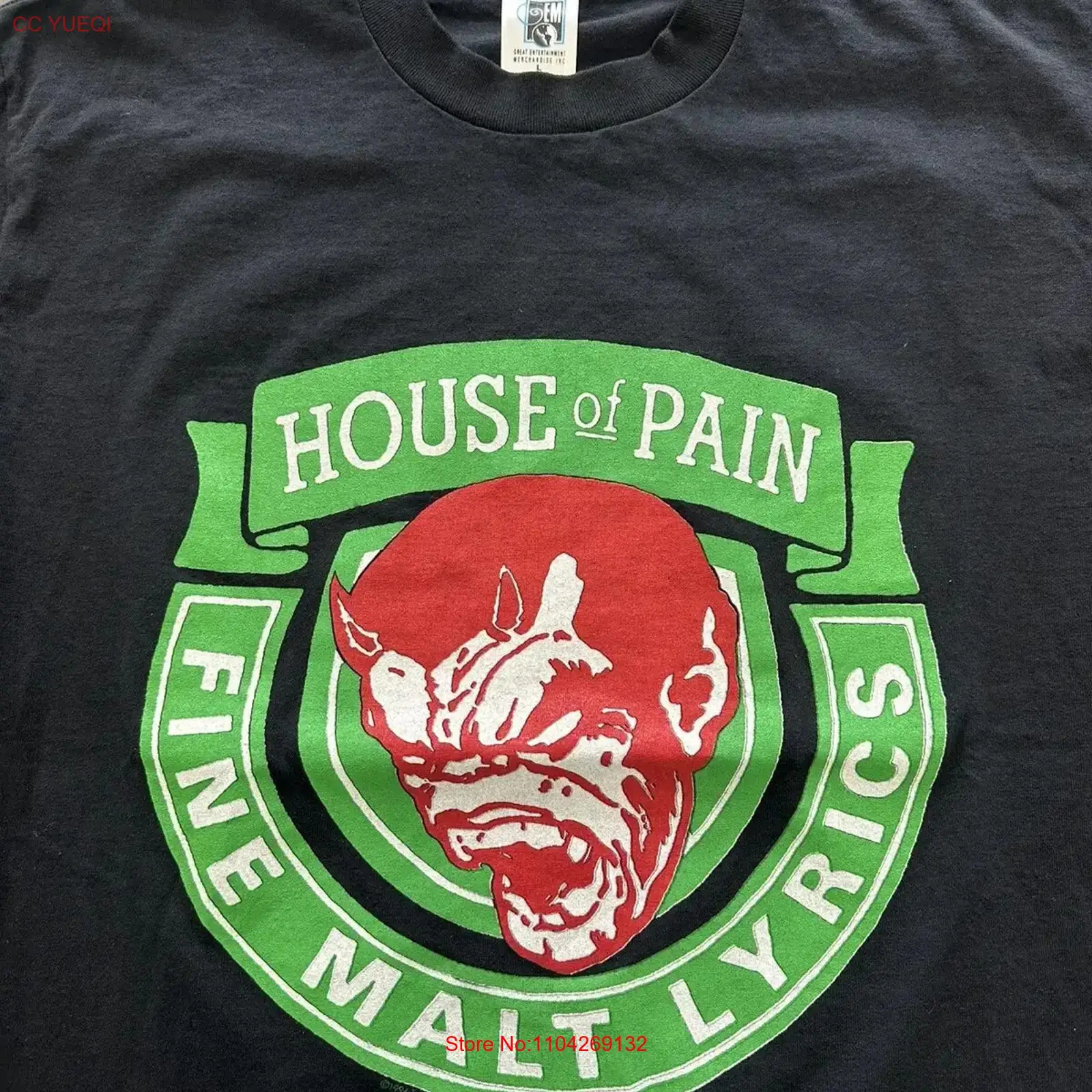 قميص House of Pain Malt Lyrics - مراجعة Vintage Fashion Houses وسعره