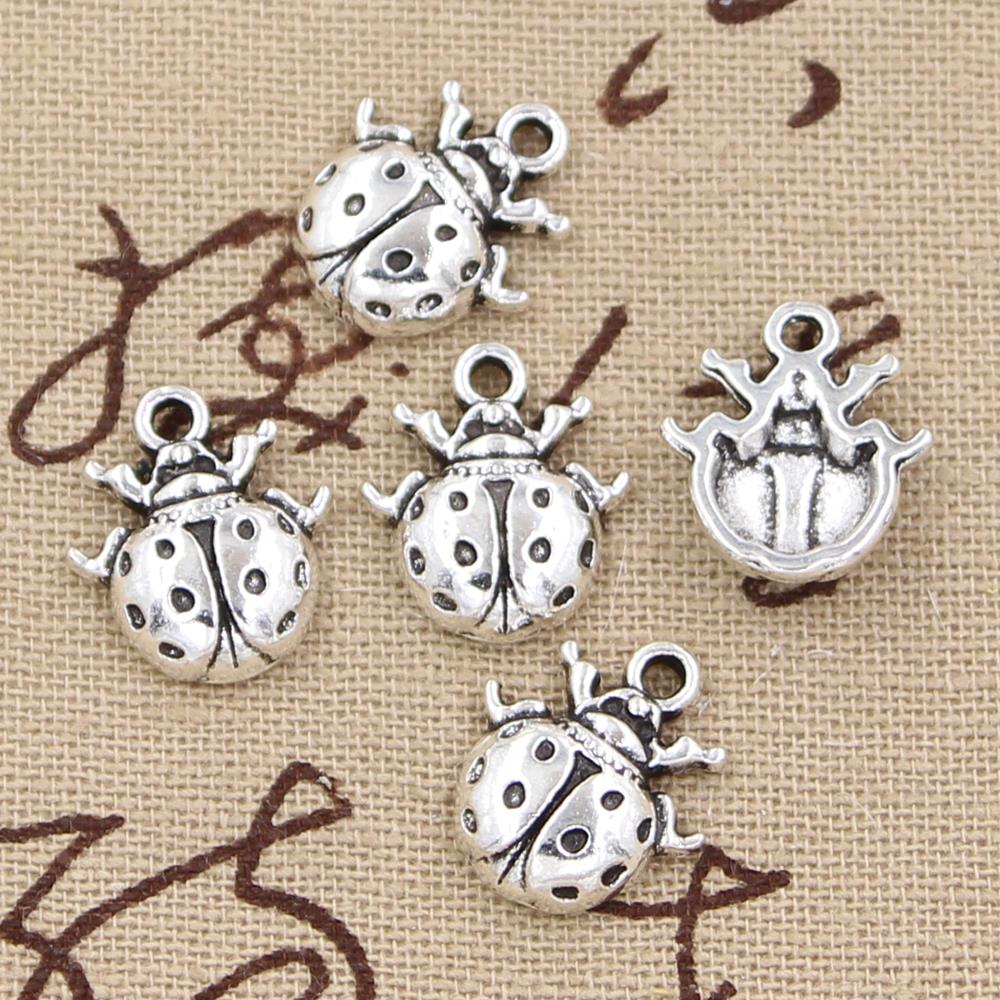 12 قطعة Charms الخنفساء علة 16 - مراجعة Vintage Fashion Bug وسعره