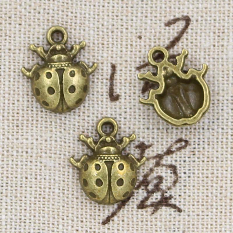 12 قطعة Charms الخنفساء علة 16 - مراجعة Vintage Fashion Bug وسعره