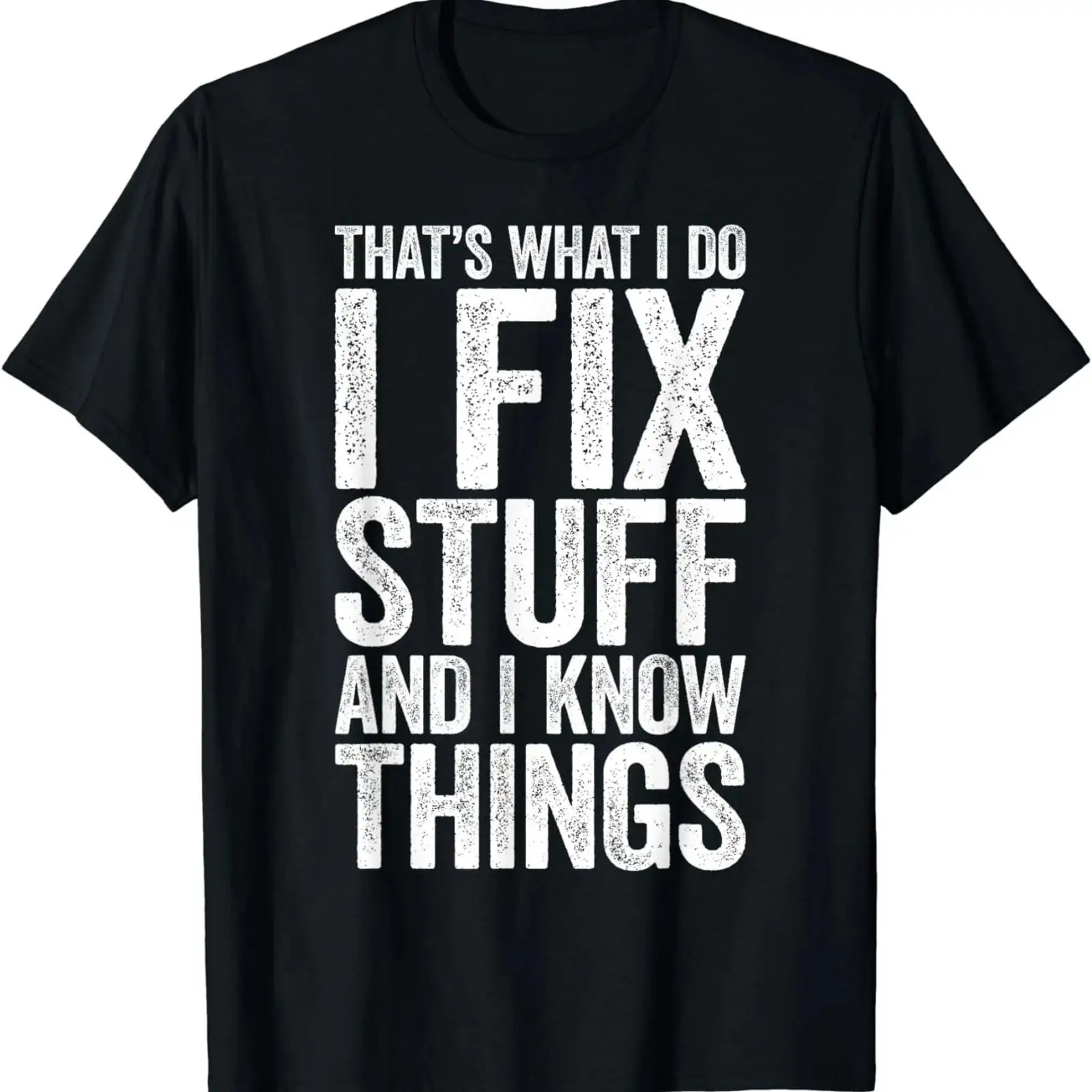 تي شيرت I Fix Stuff and Know T - مراجعة Vintage Fashion Stuff وسعره