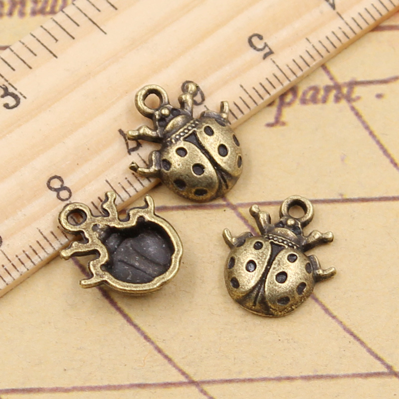 20 قطعة Charms الخنفساء علة 16 - مراجعة Vintage Fashion Bug وسعره