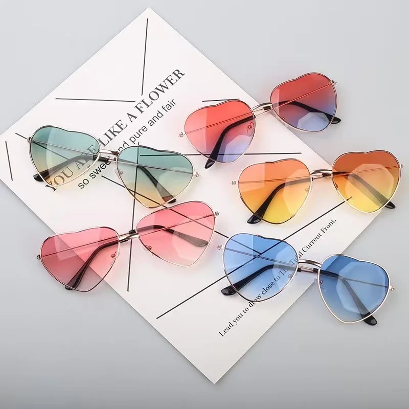 نظارات شمسية معدنية على شكل قل - مراجعة Vintage Fashion Glasses وسعره