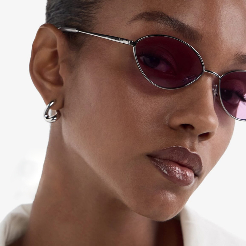 نظارات شمسية نسائية بتصميم عين - مراجعة Vintage Fashion Glasses وسعره