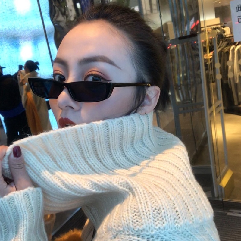 نظارات شمسية مستطيلة صغيرة للن - مراجعة Vintage Fashion Glasses وسعره
