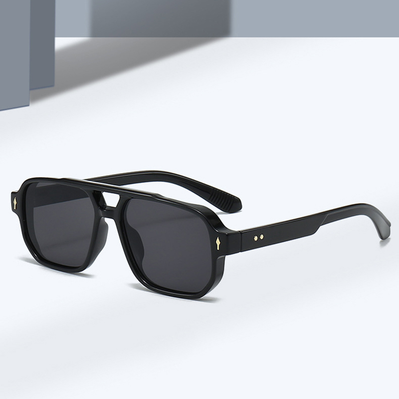 نظارات شمسية مربعة للرجال بتصم - مراجعة Vintage Fashion Glasses وسعره