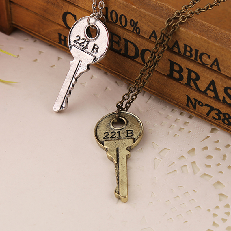شيرلوك 221b منزل قلادة مفتاح ل - مراجعة Vintage Fashion Houses وسعره